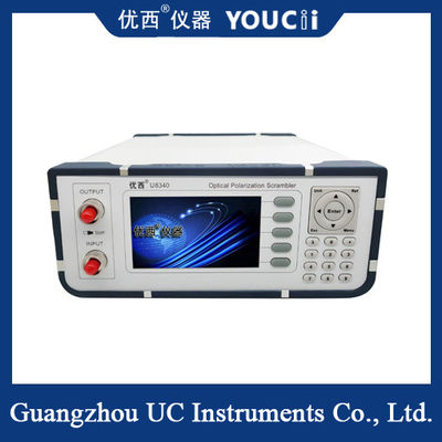 ডেস্কটপ মোটরাইজড পোলারাইজেশন স্ক্র্যাম্বলার তরঙ্গদৈর্ঘ্য 1200 ~ 1610nm