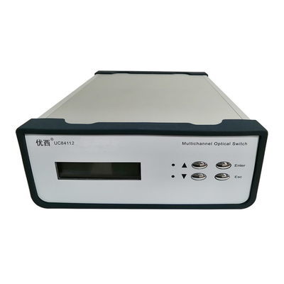 1x8 পোলারাইজিং ফাইবার অপটিক সুইচ AC 220V 288mm×260mm×117mm