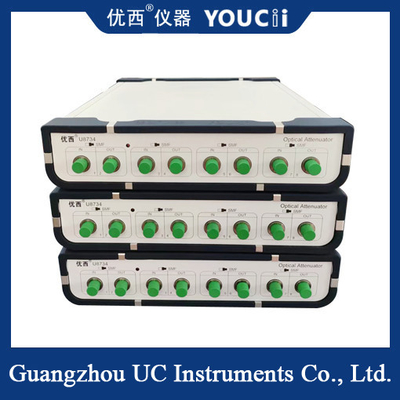 4 চ্যানেল অপটিক্যাল নিয়ন্ত্রিত অপটিক্যাল Attenuator 12 Wavelength Calibration