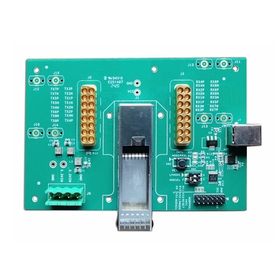 QSFP-DD EVB SFP মূল্যায়ন বোর্ড 400G PAM4 সক্রিয় মডিউল
